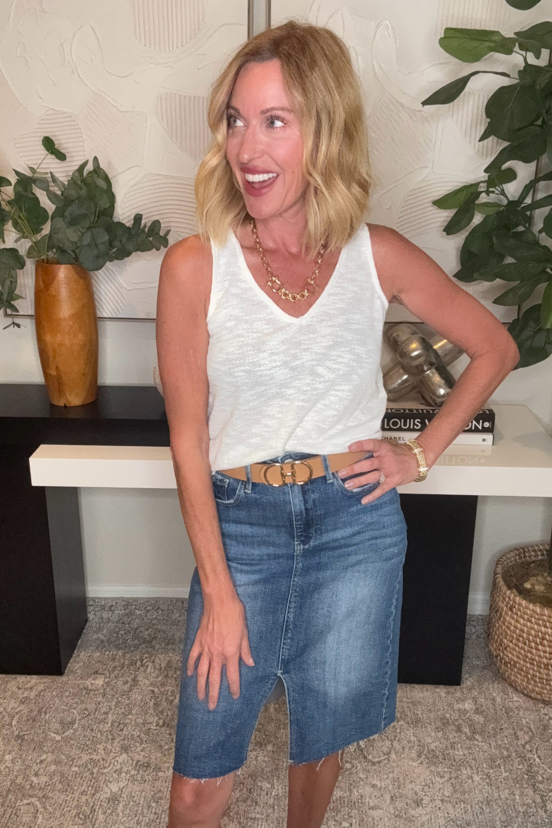 Easy Does It Slub Knit Top