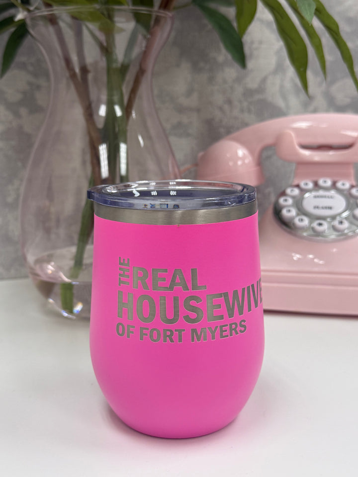 Fort Myers Housewives Wine Tumbler
