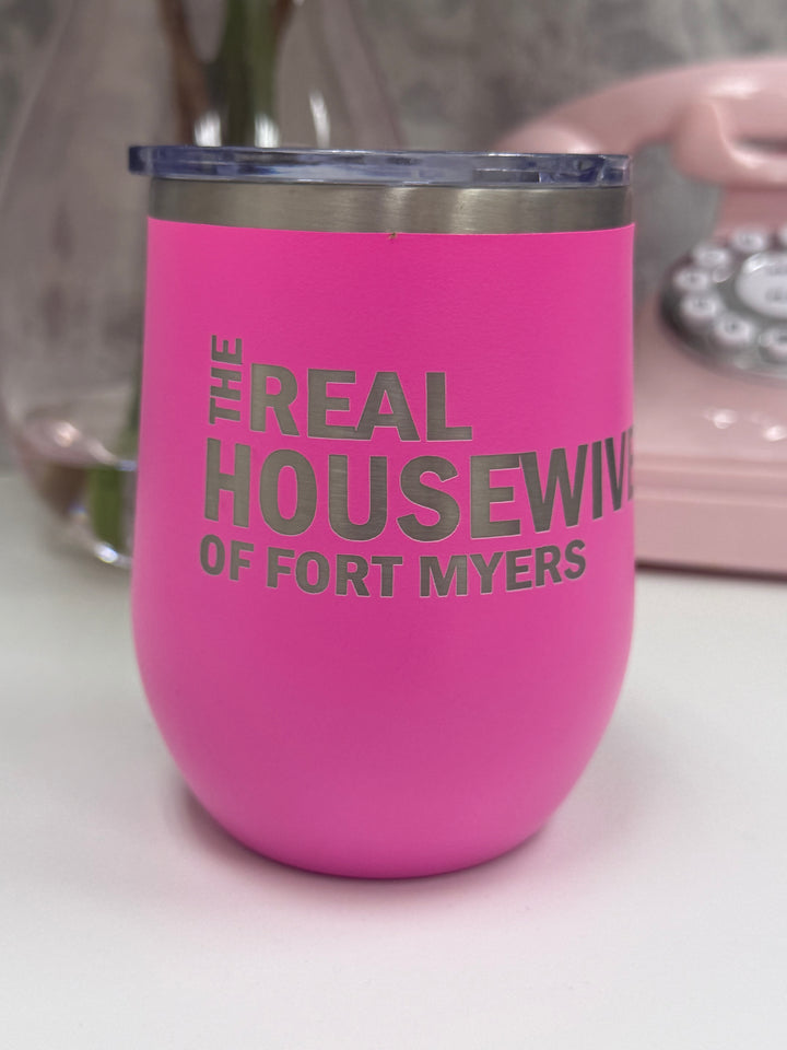 Fort Myers Housewives Wine Tumbler
