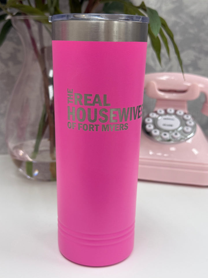 Fort Myers Housewives Skinny Tumbler
