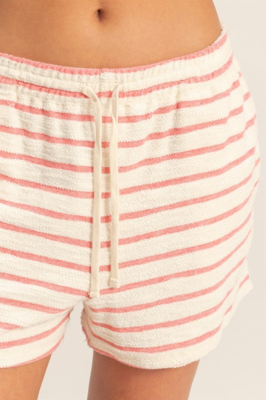 Coast Stripe Knit Shorts