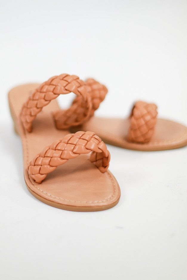 Walk The Walk Braided Wedge Sandal *Final Sale*