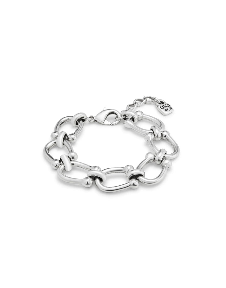 Medium oval link chain bracelet