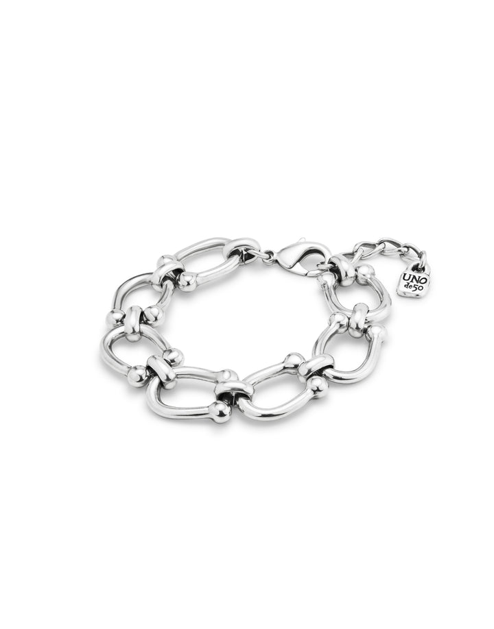 Medium oval link chain bracelet