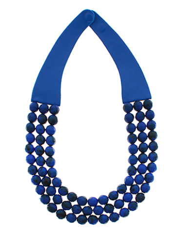 Golden Layered Bead Necklace