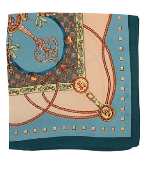Whimsy Print Bandana Scarf