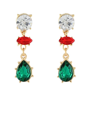 Holiday Sparkle Linear Earrings