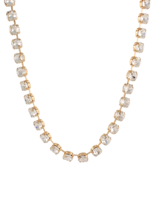 Prism Glass Bead Necklace