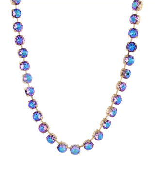 Prism Glass Bead Necklace