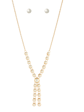 Forever Pearl Y Necklace