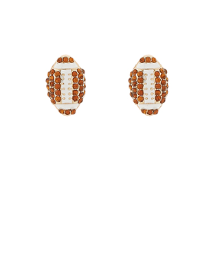 Football Stud Earrings