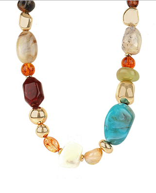 Marble Bead Necklace