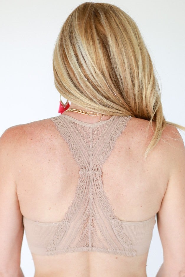 Barely There Lace Bralette