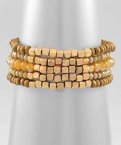 Stacked Intentions Bracelet Set