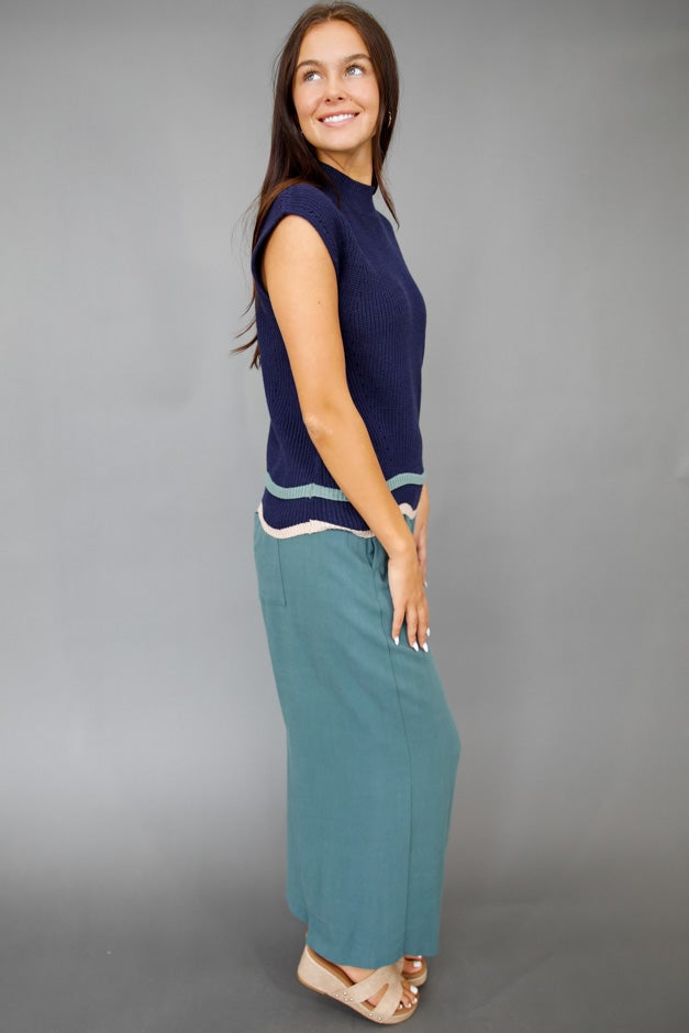 Harvest Wave Knit Top