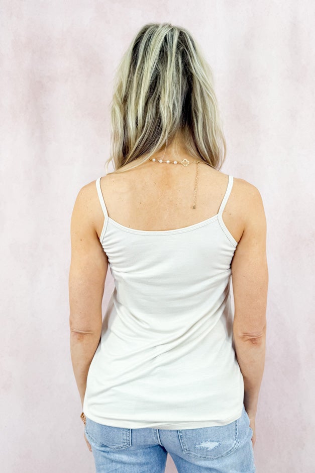 V-Neck Loose Fit Cami *Final Sale*