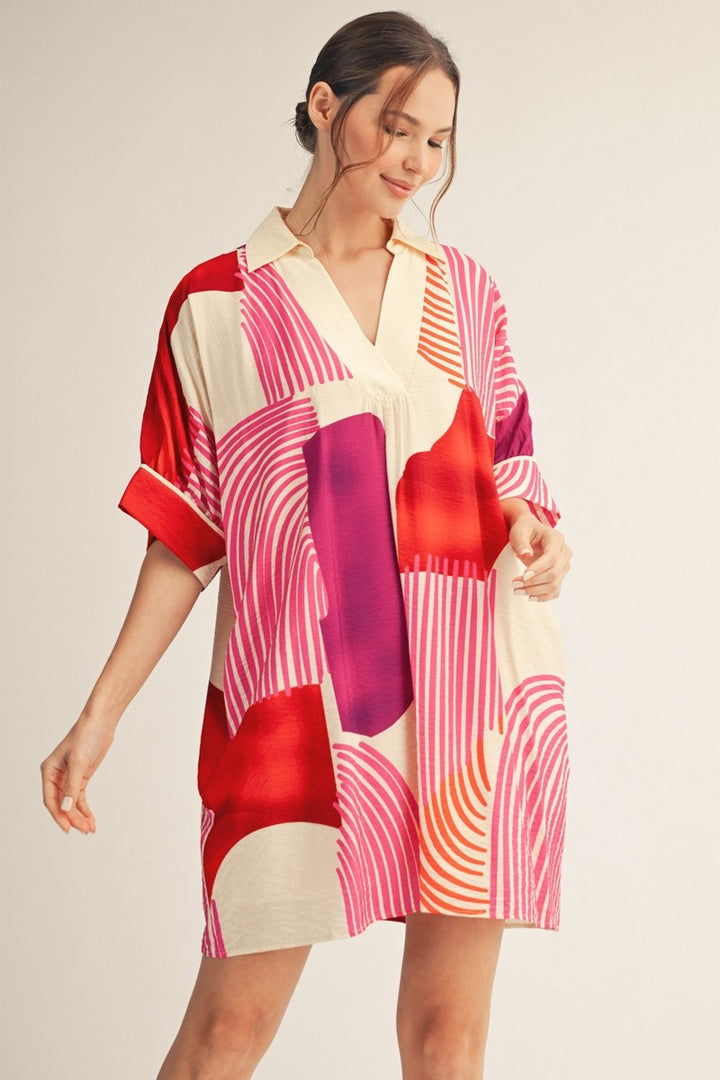 Fiesta Geo Pocket Dress