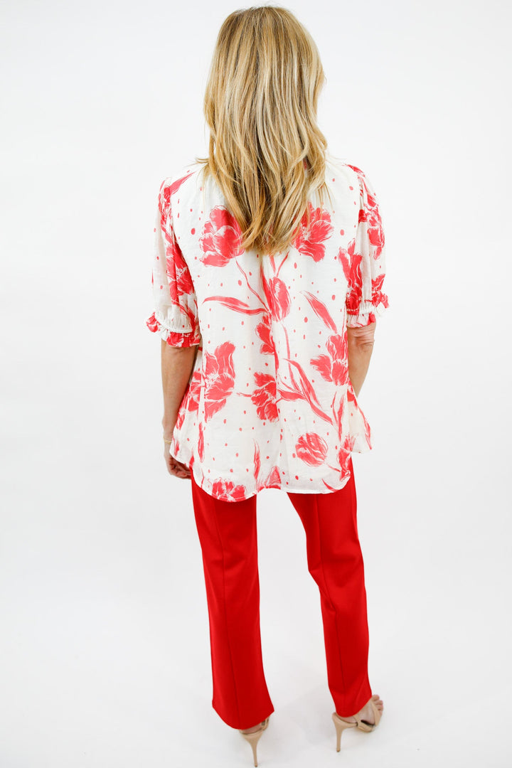 Rosewood Meadow Blouse