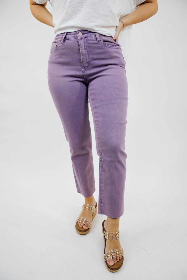 Everyday Essential Cropped Straight Jeans