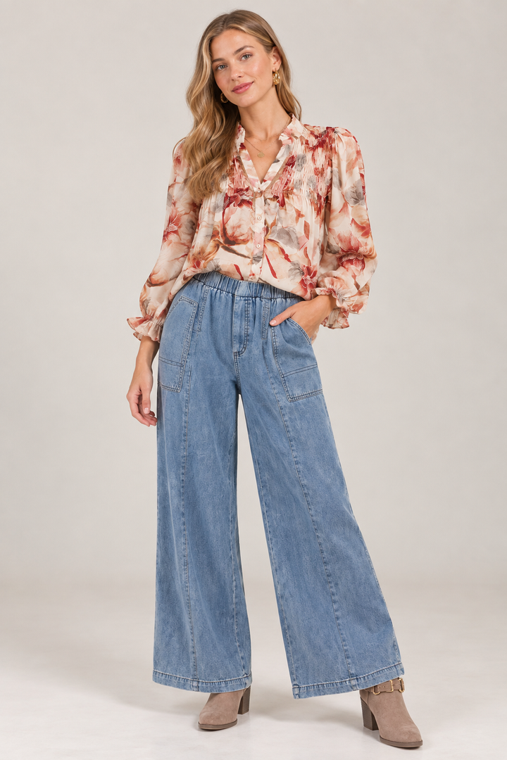 Free to Flow Wide Leg Pants