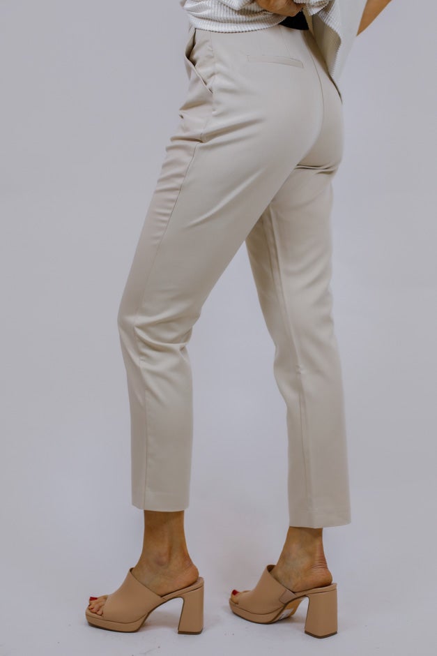 High Waist Straight Leg Pants