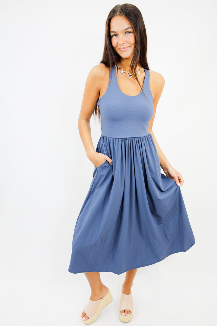 Ivy League Ease Midi Dress