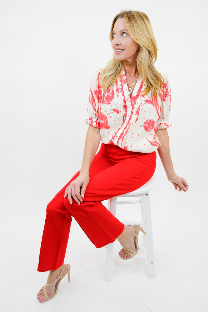 Rosewood Meadow Blouse