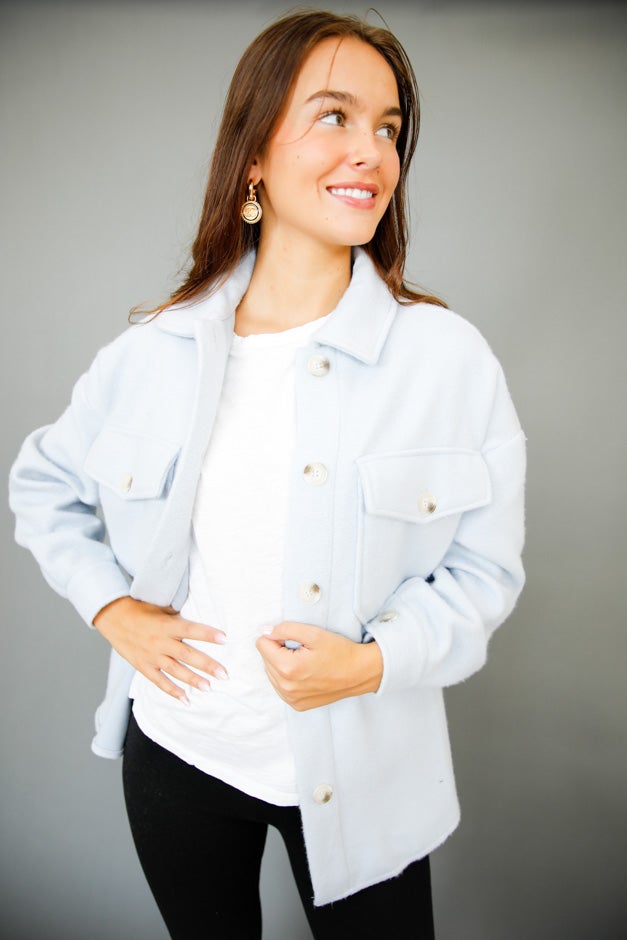 Cozy Crush Fleece Shacket *Final Sale*