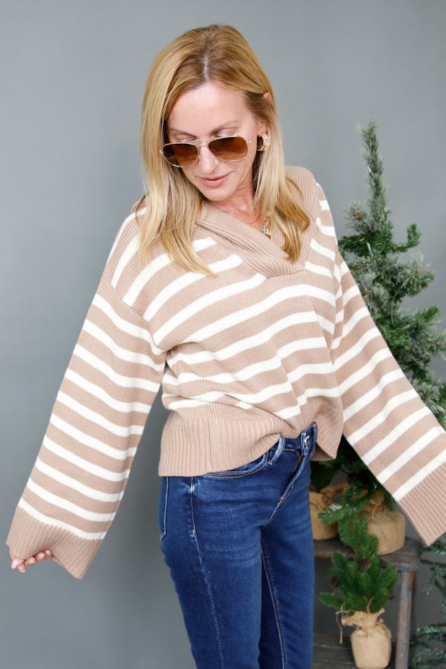 Sailor Stripe Sweater *Final Sale*