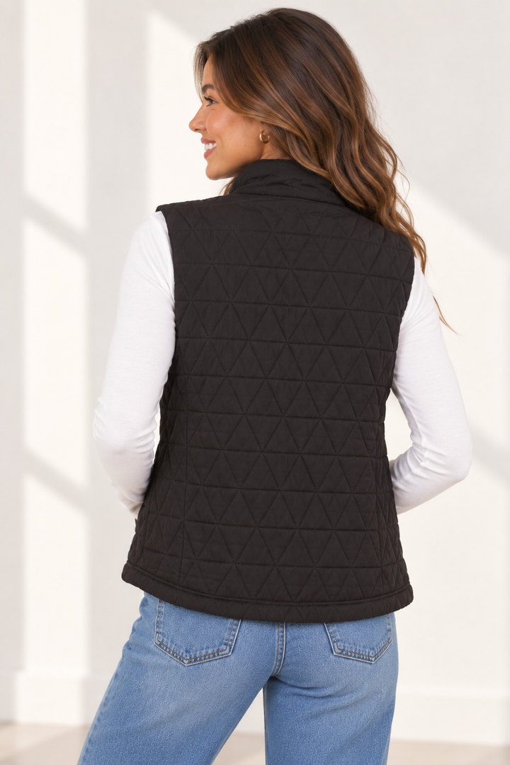 Perfectly Puffed Quilted Vest
