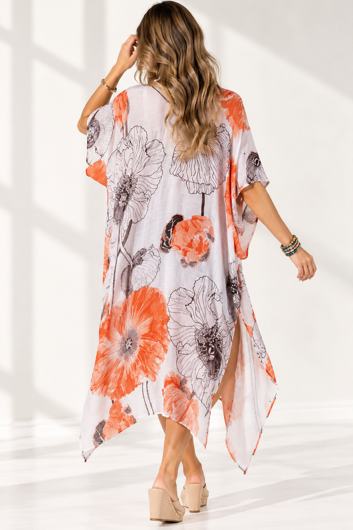 Shirley Watercolor Floral Kimono