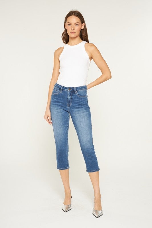 Mica Denim Mid Rise Skinny Capri *Final Sale*