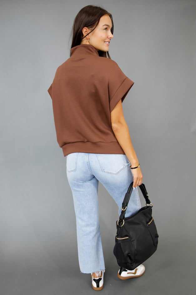 Urban Ease Half Zip Top *Final Sale*