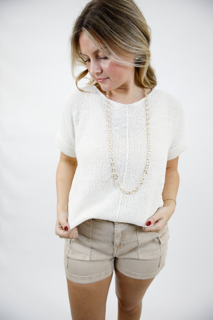 Soft Focus Knit Top