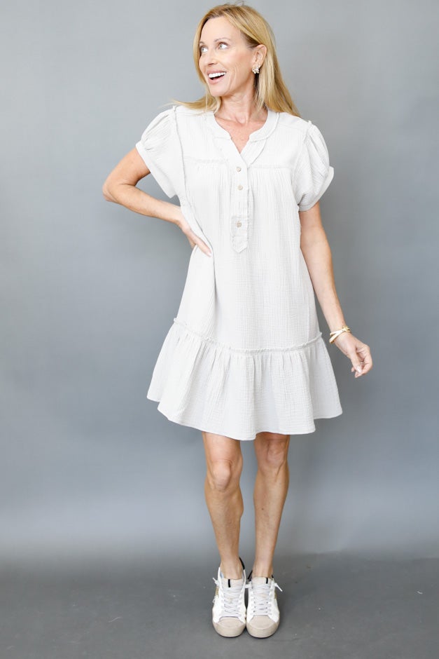 Seaside Cotton Gauze Dress *Final Sale*