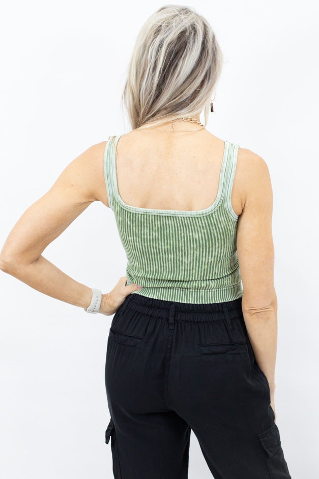 You And Me Ribbed V-Neck Bralette