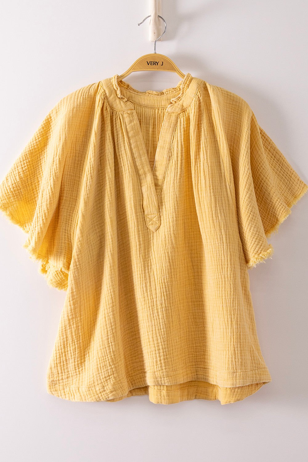 Washed Whisper Gauze Blouse