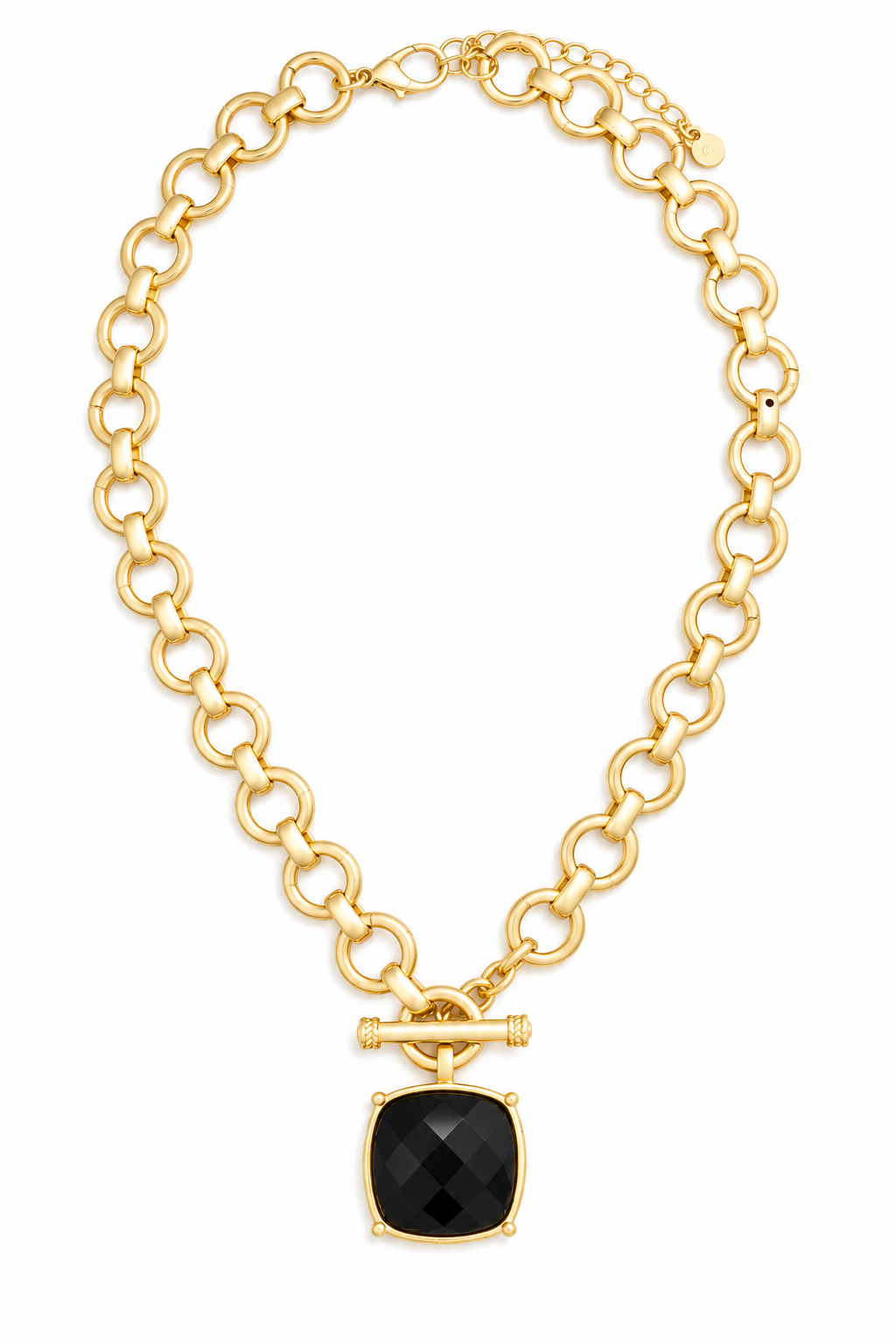 Square One Statement Necklace