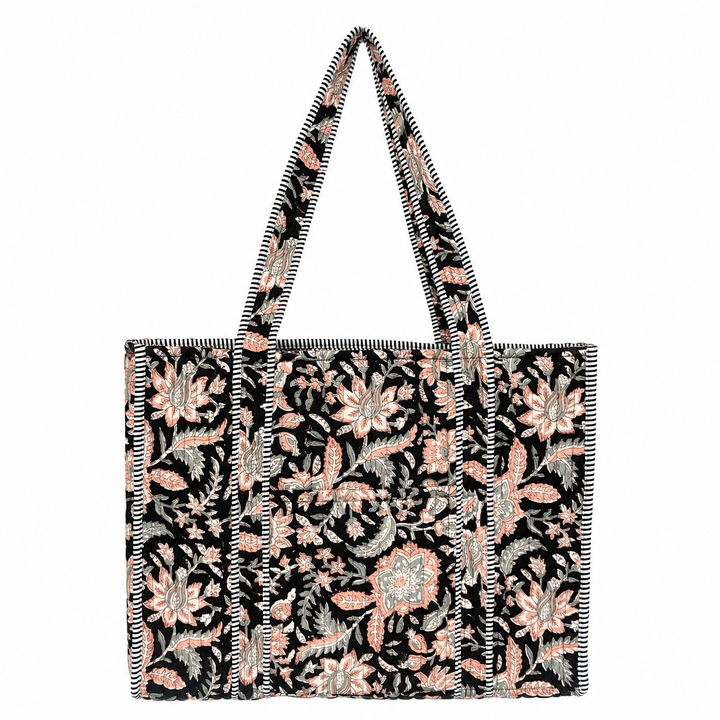 Midnight Desert Quilted Tote