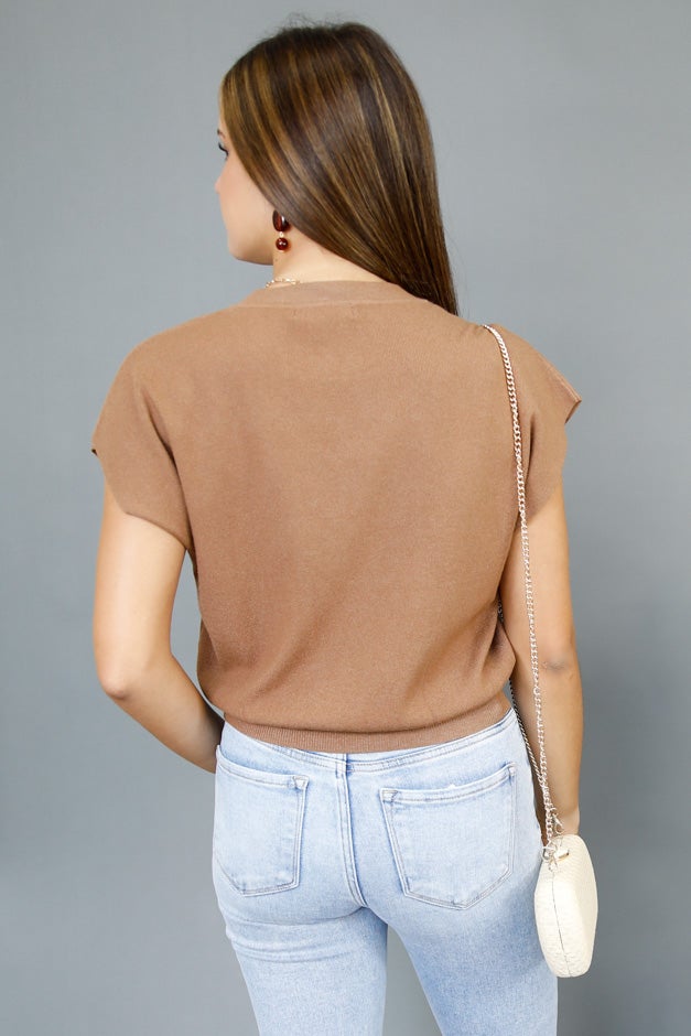 Take Your Turn Dolman Sleeve Knit Top