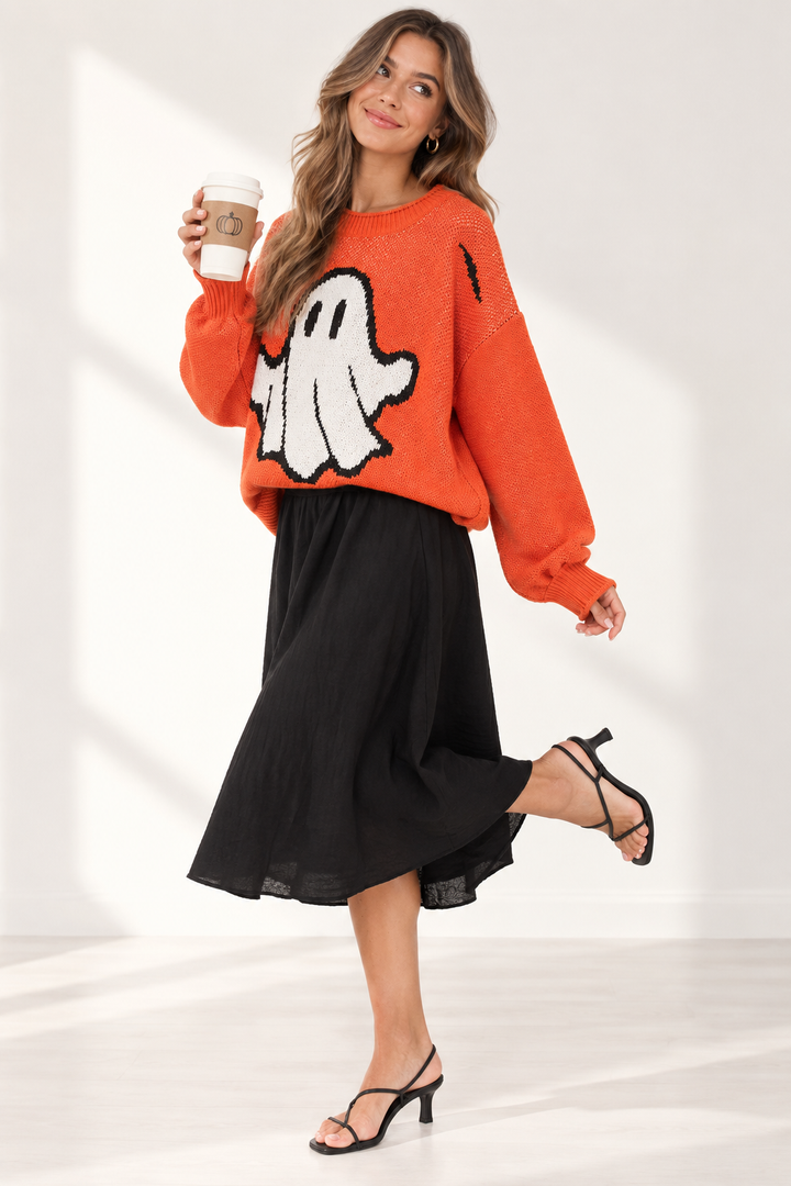 Boo Crew Ghost Sweater