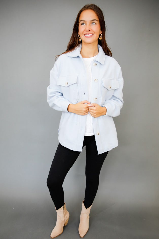 Cozy Crush Fleece Shacket *Final Sale*