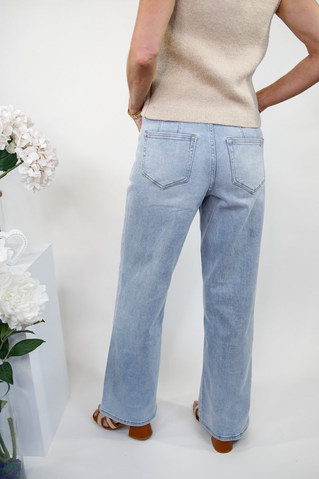 Mica Everyday Edge Wide Leg Denim