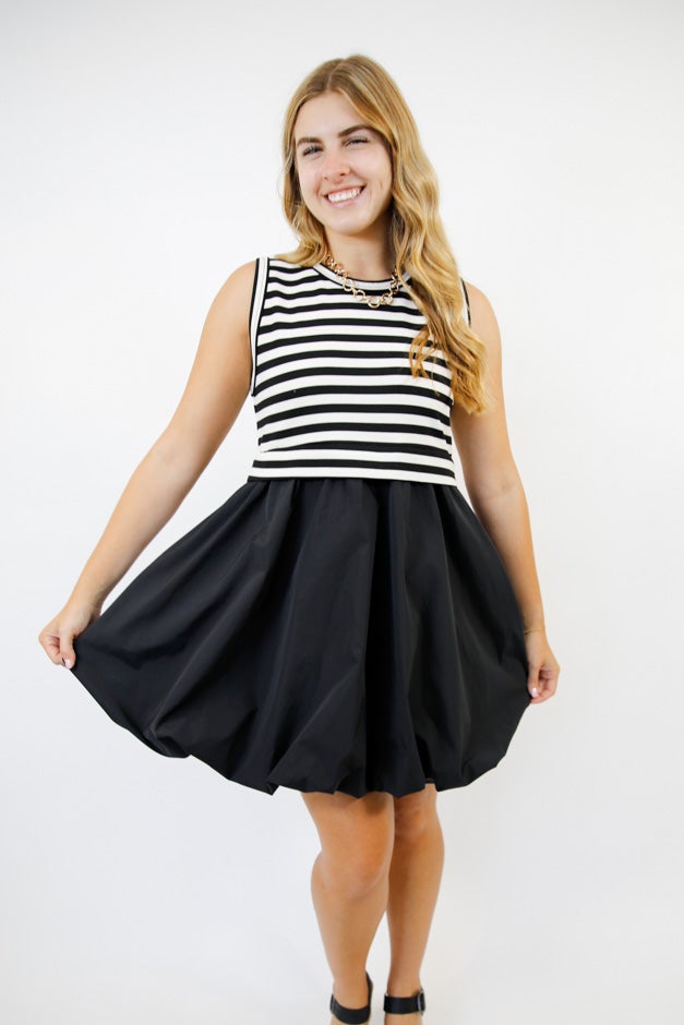 Nautical Muse Bubble Dress *Final Sale*