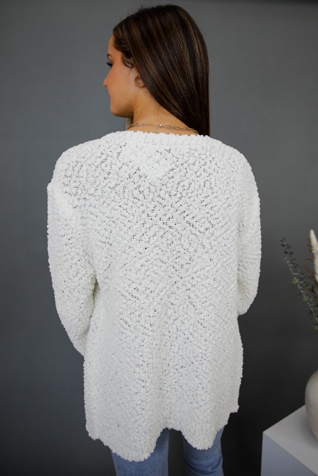 Snuggle Season Popcorn Cardigan *Final Sale*