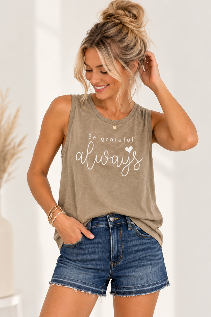 In My Grateful Era Tank