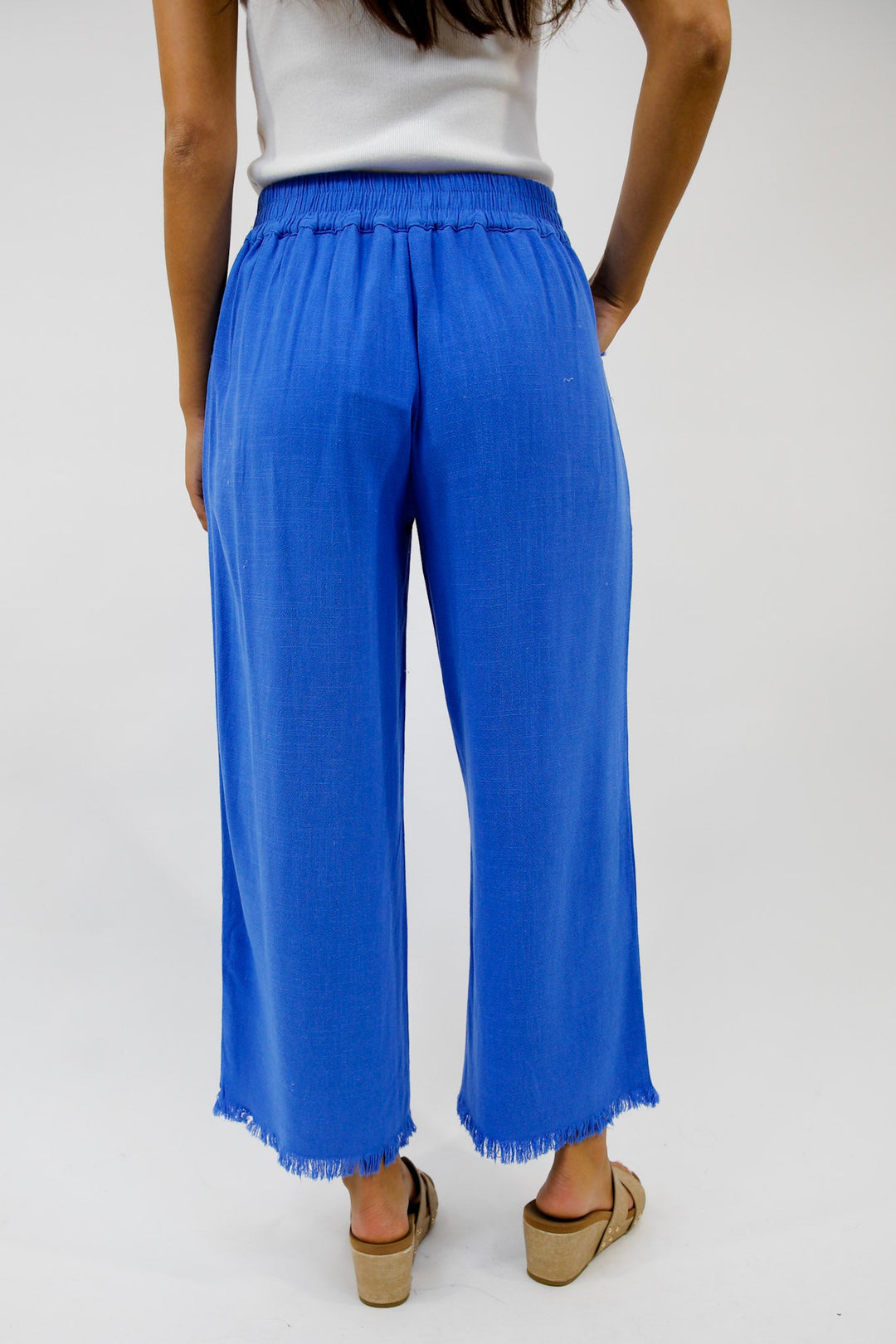 Barefoot Breeze Linen Pants (Multiple Colors)