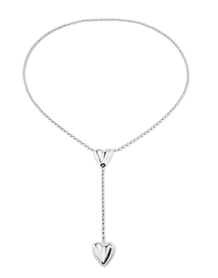 Heart’s Embrace Lariat Necklace