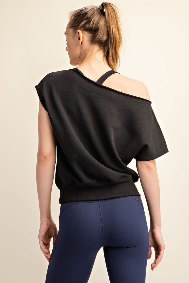 Casually Chic Off Shoulder Top