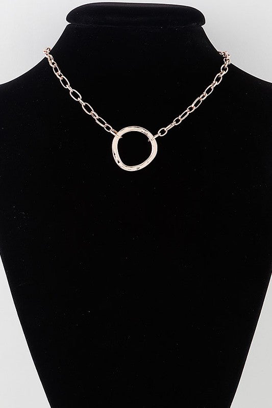 Modern Orbit Chain Necklace